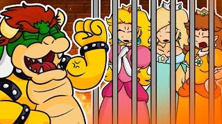 BOWSER CAPTURES PEACH DAISY AND ROSALINA