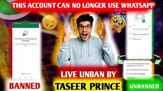 Live Unban By Taseer Prince