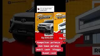 Poin reward untuk mendapatkan motor mobil dan rumah cash #caradapatuangcepat #ptbest #bestcorp