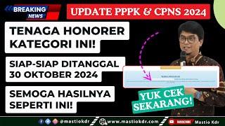 Tenaga Honorer Kategori Ini  Siap-siap Ditanggal 30 Oktober 2024 Semoga Hasilnya Seperti Ini