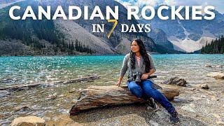 Our EPIC 7 Day Road Trip in Canada Banff Jasper and the Icefields Parkway