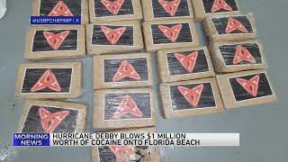 Hurricane Debby blew $1 million worth of cocaine onto Florida beach