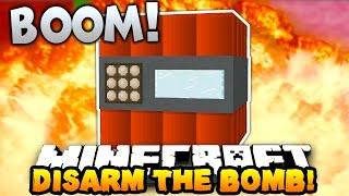 Minecraft DISARM THE BOMB OR DIE... Epic Custom Map wPrestonPlayz