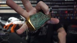 Asvape Gabriel 80W Stabilized Wood Box Mod  Gaudy Wooden Junk