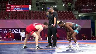 Qual. FS - 65 kg B. LOMTADZE GEO v. D. WILLIAMS CAN