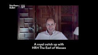 A royal catch up with HRH The Earl of Wessex