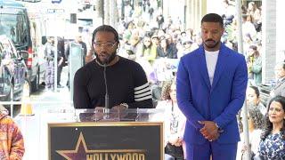 Ryan Coogler speech at Michael B. Jordans Hollywood Walk of Fame Star ceremony