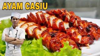 Ayam casiu tanpa di panggang  restaurant style  ala nanang kitchen