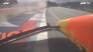 UNSEEN Last lap Battle between Perez and Hülkenberg