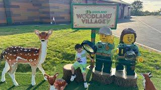 Family Vlog  Staying At Legoland Winsor  Woodland Village & Park Tour