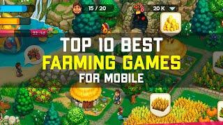 Top 10 Best Farming Games for AndroidiOS in 2024  OfflineOnline