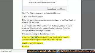 Fix Error 0x800706d9 when opening Windows Sandbox on Windows 10 742023 Updated