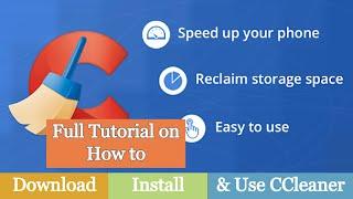 Full Tutorial on How to Use CCleaner on Windows PC  How to Install and Use CCleaner