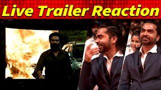 Pathu Thala Trailer Reaction  Silambarasan TR STR AR Rahman #pathuthala  Simbu