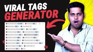 Viral Tags Generator For Youtube 100% Free Website  FREE Viral Tags Generator Tool  Viral Tags