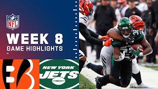 Bengals vs. Jets Week 8 Highlights  NFL 2021