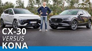 2023 Hyundai Kona v Mazda CX-30 Comparison  All-new Korean small SUV takes on one of Japan’s finest