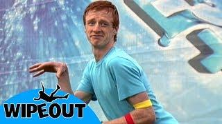 Jack gets dismantled by the    Total Wipeout Official  Clip