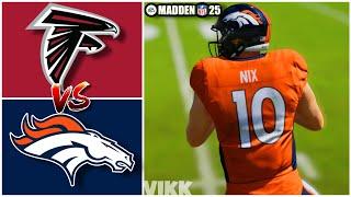 Falcons vs Broncos Week 11 Simulation madden 25 Rosters