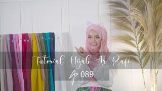 TUTORIAL HIJAB AR 089  HIJAB AR RAFI  BY AYUNIE HARRIS