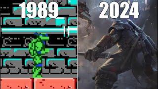 Evolution of Teenage Mutant Ninja Turtles Games 1989-2024