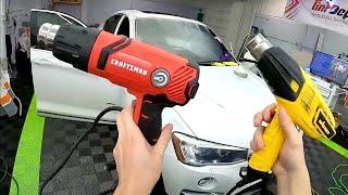 Faster Heat Shrink? $20 Wagner VS $50 Craftsman Porter Cable on Ceramic Window Tint