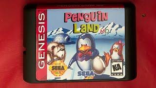 Ikazuse Koi no Doki Doki Penguin Land MD Sega Game Toshokan Mega Drive