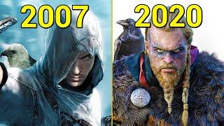 Evolution of Assassins Creed Games 2007-2020