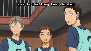 Haikyuu season 2  Meat is God  10 Hour Loop 