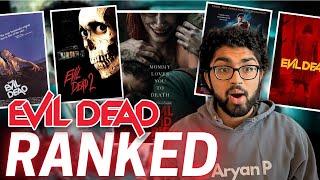 All 5 Evil Dead Movies RANKED w Evil Dead Rise  Evil Dead Franchise Ranked