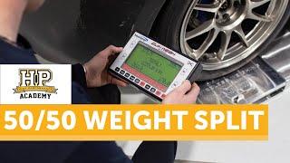 5050 Weight Split  Weight Balancing Ratios