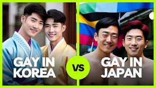 Being Gay Korea vs Japan