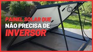 NOVIDADE Painel Solar Que não Precisa de Inversor de Tensão