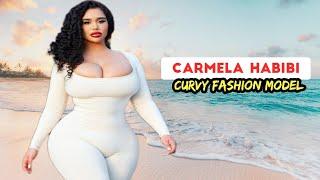 Carmela Habibi  Plus Size Model  Canadian Model  Instagram Star  Fashion Model  Bikini Outfit