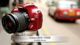 Canon EOS 1100D Rebel T3 Hands-on Review