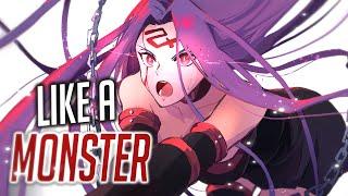 Nightcore - Monster Rock Nostalgia Hit Lyrics