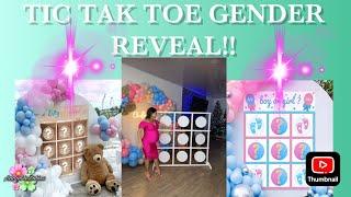 TIC TAC TOE GENDER REVEAL