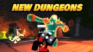 New Dungeons in Roblox Islands