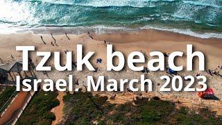 Tzuk beach Tel Aviv March 2023 DJI Mavic Air 2S