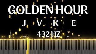 Golden Hour Piano by JVKE  but it is actually in the right tuning 432hz