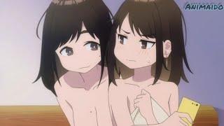 Anime yuri moment 2 - You can do it douki-chan - cute anime girls - Drunk waifus
