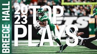 2023 Highlights Breece Halls Best Plays From 1585 All-Purpose Yards Season