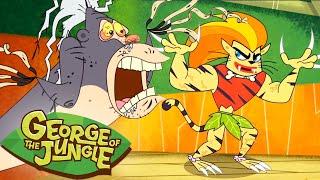 Destroyer Of The Jungle   George of the Jungle  1 Hour Episode Compilation  Cartoons For Kids
