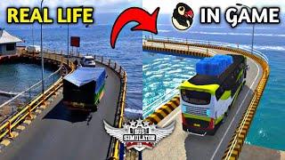 Bus Simulator Indonesia - Real Life Locations vs In Game Locations  Part - 2  New Update 4.0