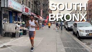 NEW YORK CITY Walking Tour 4K - SOUTH BRONX