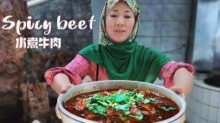 Muslim Chinese Food  BEST chinese halal food recipesSpicy beef【beef recipes halal】