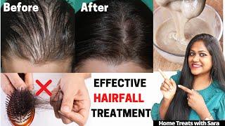 2 Step Hairfall treatment at home  Extreme hairfall treatment at home  100% results