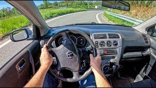 2004 Honda Civic VII Hatchback  1.4 16V 90 hp  POV Test Drive