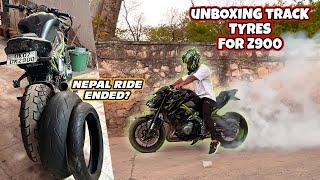 Nepal ride se aate hi z900 m new tyre dalwa diye  Burnout