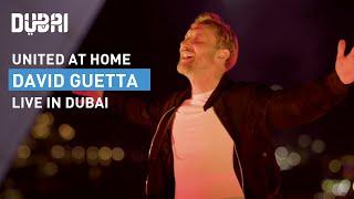 David Guetta  Burj Al Arab Live Concert #UnitedatHome